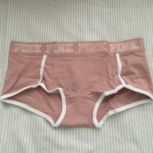 PINK Victoria's Secret Other - ❤️VS PINK Logo Boyshort Light Begonia ❤️